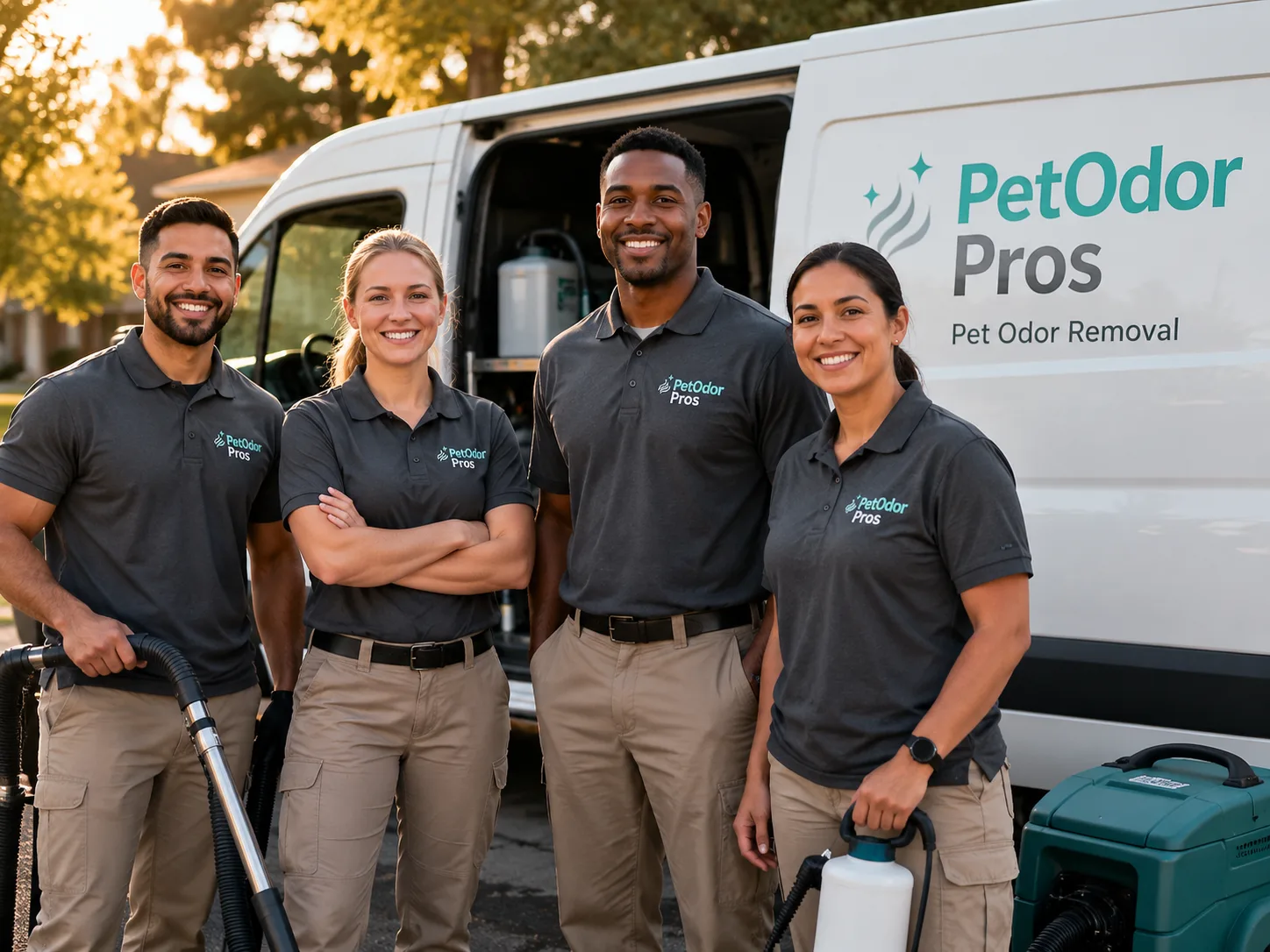 Pet Odor Removal team serving Donahue, IA